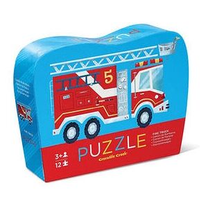 Puzzle Camion de Pompiers Crocodile Creek - 12 pièces - Publicité Puzzle Camion de Pompiers Crocodile Creek - 12 pièces - Publicité