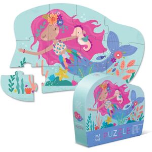 Crocodile Creek Zeemeermin Dromen Puzzel - 12 Stukjes voor Kinderen Crocodile Creek Zeemeermin Dromen Puzzel - 12 Stukjes voor Kinderen