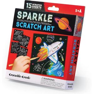 Crocodile Creek Ruimteverkenner Sparkle Raspelkunstkaarten - 15 Kaarten Crocodile Creek Ruimteverkenner Sparkle Raspelkunstkaarten - 15 Kaarten