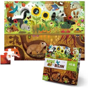 Puzzle Jardin Dessus & Dessous Crocodile Creek - 48 pièces - Publicité Puzzle Jardin Dessus & Dessous Crocodile Creek - 48 pièces - Publicité