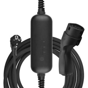 Morec 8/10/16A 3,6kW Bærbar EV-lader - Type 2, Schuko Morec 8/10/16A 3,6kW Bærbar EV-lader - Type 2, Schuko