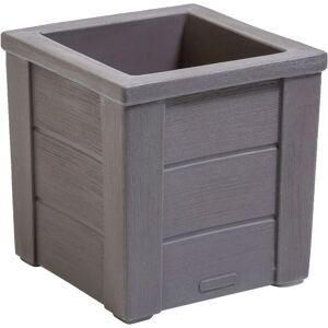 Step2 Lakewood Plantenbak - Ceder - Weerbestendig Plastic - 40x40x40.6cm Step2 Lakewood Plantenbak - Ceder - Weerbestendig Plastic - 40x40x40.6cm
