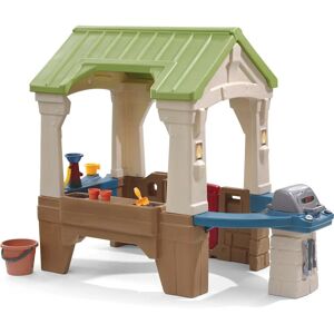 Step2 Großes Outdoor-Spielhaus - Robustes Kunststoff-Gartenhaus Step2 Großes Outdoor-Spielhaus - Robustes Kunststoff-Gartenhaus