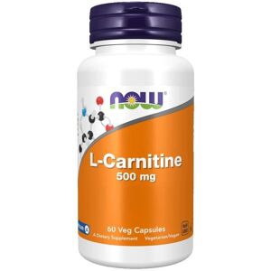 Now Foods L-Carnitine 500 mg - Fat Burner, 60 Veg Capsules Now Foods L-Carnitine 500 mg - Fat Burner, 60 Veg Capsules