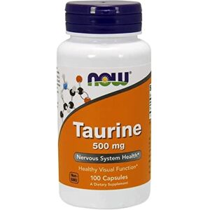 Now Foods Taurin 500mg Kapsler (100 stk) Now Foods Taurin 500mg Kapsler (100 stk)