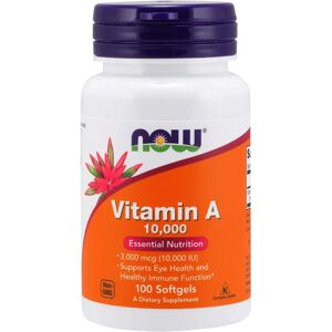 Now Foods Vitamin A 10,000 IU - Supports Vision & Immunity Now Foods Vitamin A 10,000 IU - Supports Vision & Immunity