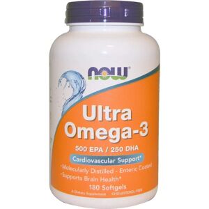 Now Foods Ultra Omega-3 Softgels - 180 pcs Now Foods Ultra Omega-3 Softgels - 180 pcs