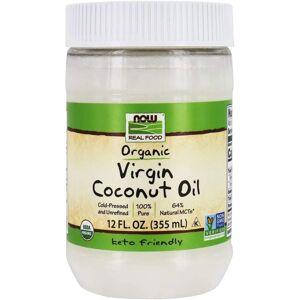 Huile de Coco Vierge Now Foods - Biologique, Pressée à froid, 355 ml - Publicité Huile de Coco Vierge Now Foods - Biologique, Pressée à froid, 355 ml - Publicité