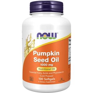 NOW FOODS Pompoenpitolie 1000 MG - Ondersteuning Prostaat & Huid NOW FOODS Pompoenpitolie 1000 MG - Ondersteuning Prostaat & Huid