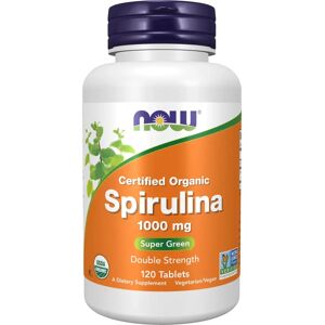 NOW Foods Bio Spirulina 1000 mg - Vegan, Gentechnikfrei NOW Foods Bio Spirulina 1000 mg - Vegan, Gentechnikfrei