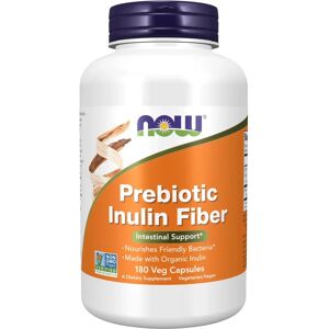 Now Foods Organic Prebiotic Inulin Fiber - 180 Vegetarian Capsules Now Foods Organic Prebiotic Inulin Fiber - 180 Vegetarian Capsules