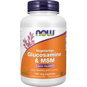 Now Foods Vegetable Glucosamine & MSM - 120 Veggie Capsules Now Foods Vegetable Glucosamine & MSM - 120 Veggie Capsules