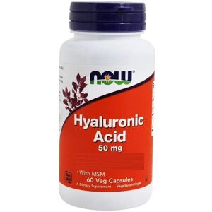 NOW FOODS Hyaluronic Acid with MSM 50 MG - Supplements NOW FOODS Hyaluronic Acid with MSM 50 MG - Supplements