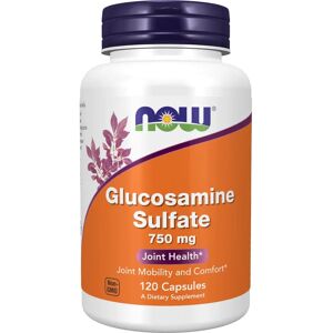 Now Foods Glukosamiinisulfaatti - 750 mg, 120 kapselia - Nivelten tuki Now Foods Glukosamiinisulfaatti - 750 mg, 120 kapselia - Nivelten tuki