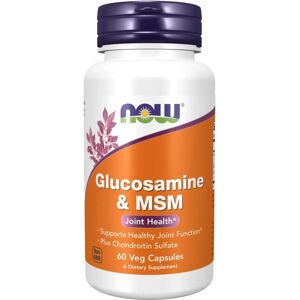 Now Foods Glucosamine & MSM - Joint Support Supplement Now Foods Glucosamine & MSM - Joint Support Supplement