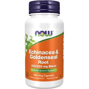 Now Foods Echinacea & Goldenseal 225mg - Integratore Alimentare Now Foods Echinacea & Goldenseal 225mg - Integratore Alimentare