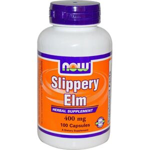 Now Foods Slippery Elm 400mg veg capsules (100 pcs.) Now Foods Slippery Elm 400mg veg capsules (100 pcs.)