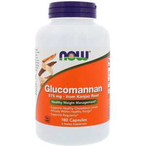 NOW Foods Glucomannan 575 mg Konjac Root - Dietary Supplement NOW Foods Glucomannan 575 mg Konjac Root - Dietary Supplement