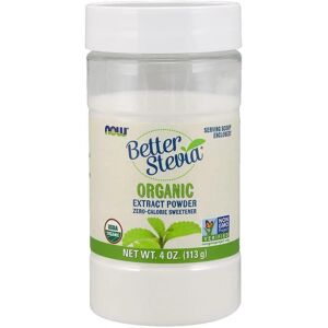 Now Foods BetterStevia Organic Extract Powder - Sweetener Now Foods BetterStevia Organic Extract Powder - Sweetener