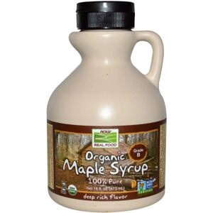 Now Foods Organic Dark Maple Syrup - Grade A - 16 fl oz Now Foods Organic Dark Maple Syrup - Grade A - 16 fl oz