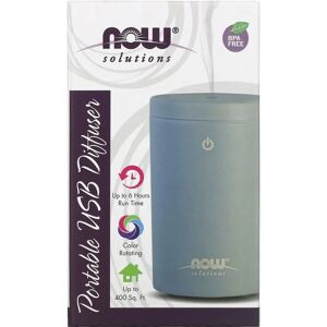 Now Foods Solutions Portable USB Ultrasonic Oil Diffuser - Aromatherapy, BPA-Free Now Foods Solutions Portable USB Ultrasonic Oil Diffuser - Aromatherapy, BPA-Free