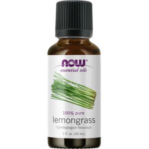 NOW Foods Lemongrass Essential Oil - 30 ml Pure Aromatherapy NOW Foods Lemongrass Essential Oil - 30 ml Pure Aromatherapy