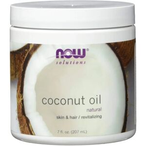 NOW Foods Coconut Oil - Natural Skin & Hair Moisturizer - 7 fl oz NOW Foods Coconut Oil - Natural Skin & Hair Moisturizer - 7 fl oz