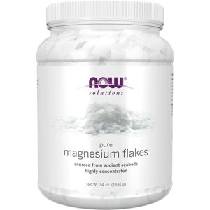 NOW Foods Magnesium Flakes - Pure Magnesium Chloride for Bath - 54 oz NOW Foods Magnesium Flakes - Pure Magnesium Chloride for Bath - 54 oz