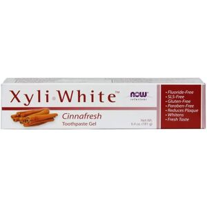 Now Foods XyliWhite Cinnafresh Toothpaste - Cinnamon - Toothpaste - Natural - 6.4 oz. Now Foods XyliWhite Cinnafresh Toothpaste - Cinnamon - Toothpaste - Natural - 6.4 oz.