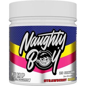 Naughty Boy Pump Strawberry Mango - Pre-Workout Supplement Naughty Boy Pump Strawberry Mango - Pre-Workout Supplement