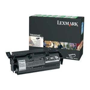 Lexmark T654X04E Schwarze Tonerpatrone - Hochkapazität, 36.000 Seiten Lexmark T654X04E Schwarze Tonerpatrone - Hochkapazität, 36.000 Seiten