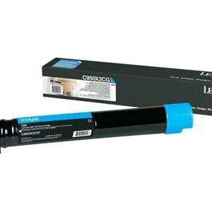 Lexmark C950X2CG Cyan Toner Cartridge - Toner Cartridge Lexmark C950X2CG Cyan Toner Cartridge - Toner Cartridge