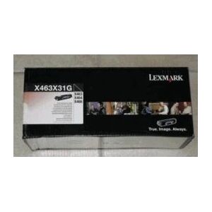 Cartouche de toner Lexmark X463X31G - Noir haute capacité Cartouche de toner Lexmark X463X31G - Noir haute capacité