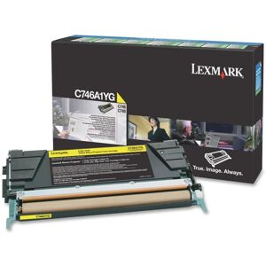 Lexmark C746A1YG Yellow Toner Cartridge - Toner Cartridge Lexmark C746A1YG Yellow Toner Cartridge - Toner Cartridge