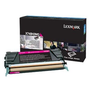 Lexmark X748H2MG Magenta Hochkapazitäts Toner - Tonerpatrone Lexmark X748H2MG Magenta Hochkapazitäts Toner - Tonerpatrone