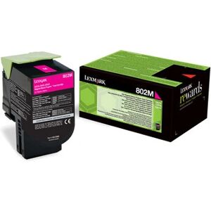 Lexmark 802M Magenta Toner - Compatible with CX 310/410/510 Lexmark 802M Magenta Toner - Compatible with CX 310/410/510