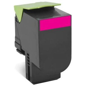 Toner Magenta Lexmark 80C2SME - Cartouche Laser - Publicité Toner Magenta Lexmark 80C2SME - Cartouche Laser - Publicité