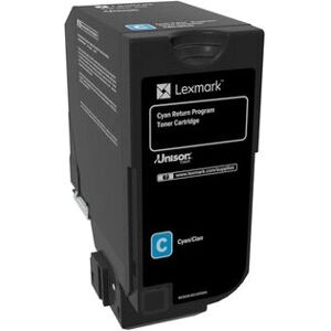 Lexmark 74C20C0 Cyan Toner Cartridge - Original, 3K Pages Lexmark 74C20C0 Cyan Toner Cartridge - Original, 3K Pages
