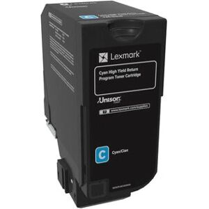 Lexmark 74C2HC0 Cyan High Capacity Toner - Printer Cartridge Lexmark 74C2HC0 Cyan High Capacity Toner - Printer Cartridge