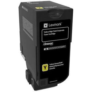 Cartucho de tóner amarillo Lexmark 84C2HYE - Accesorio para impresora Cartucho de tóner amarillo Lexmark 84C2HYE - Accesorio para impresora