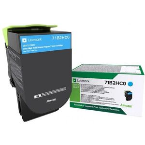 Lexmark 71B2HC0 Cyan Hochkapazitäts Toner - Druckerpatrone Lexmark 71B2HC0 Cyan Hochkapazitäts Toner - Druckerpatrone
