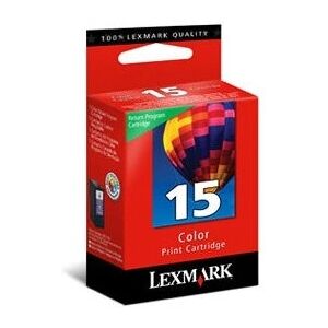 Lexmark N° 15 Väritpalautusohjelma Tulostin-tarra Lexmark N° 15 Väritpalautusohjelma Tulostin-tarra