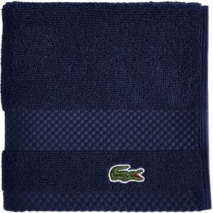 Lacoste - Heritage Supima Cotton Wash Cloth - Navy Lacoste - Heritage Supima Cotton Wash Cloth - Navy
