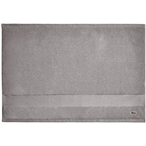 Lacoste - Heritage Supima Tub Mat Meteorite - Tub Mat Lacoste - Heritage Supima Tub Mat Meteorite - Tub Mat