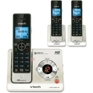VTech LS6425-3 - Telephone with 3 Handsets - DECT Caller ID Black, Silver VTech LS6425-3 - Telephone with 3 Handsets - DECT Caller ID Black, Silver