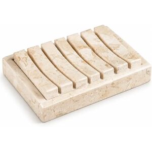 Creative Marble Soap Dish - Stylish Natural Stone & Wood Design - 2 pcs Creative Marble Soap Dish - Stylish Natural Stone & Wood Design - 2 pcs