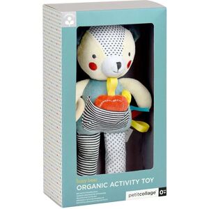 Petit Collage Organic Baby Developmental Soft Toy Bear - Baby Soft Toy Petit Collage Organic Baby Developmental Soft Toy Bear - Baby Soft Toy