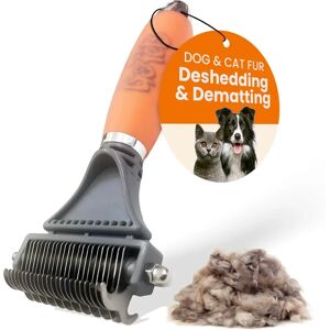 GoPets Dematting Comb - Professional Grooming Rake for Cats & Dogs GoPets Dematting Comb - Professional Grooming Rake for Cats & Dogs