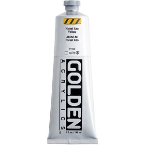 Golden Peinture acrylique Heavy Body 60 ml 1225 - Jaune de nickel azo - Peinture à l'huile - Publicité Golden Peinture acrylique Heavy Body 60 ml 1225 - Jaune de nickel azo - Peinture à l'huile - Publicité