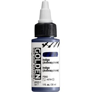 Golden Indigo High Flow Acryliques - Peinture acrylique - Publicité Golden Indigo High Flow Acryliques - Peinture acrylique - Publicité